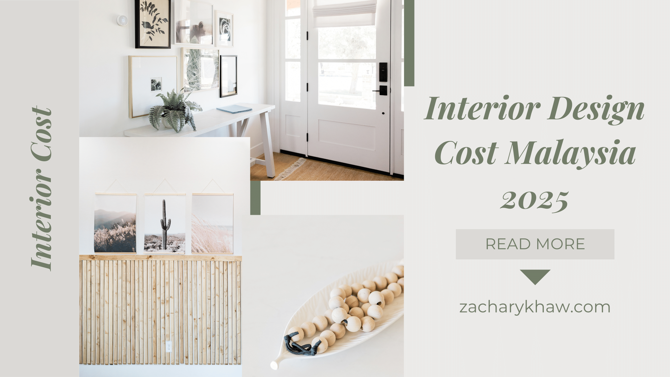 interior design cost malaysia 2025